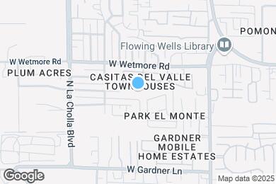 Map image of the property - 1945 W La Osa Dr