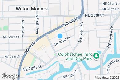 Map image of the property - 819 NE 22nd Dr