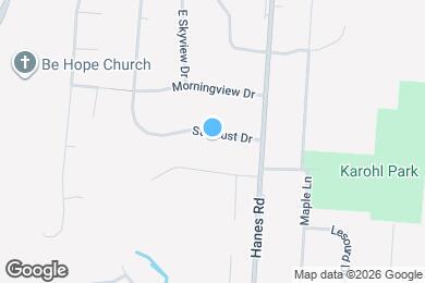 Map image of the property - 3033 Stardust Dr