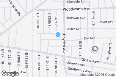 Map image of the property - 13605 Gainsboro Ave