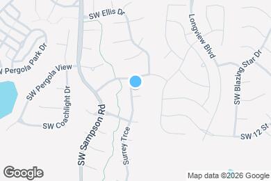 Map image of the property - 2804 SW 12 St