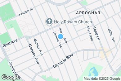 Map image of the property - 193 Jerome Ave