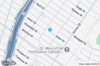 Map image of the property - 2620 Arbor St