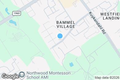 Map image of the property - 2606 Bammelwood Dr