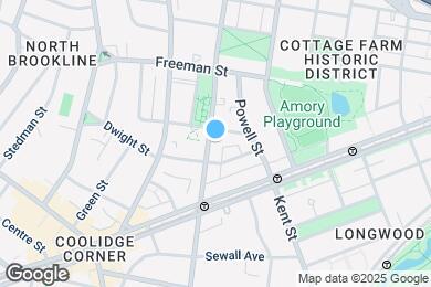 Map image of the property - 221 Saint Paul St