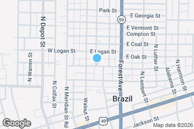 Map image of the property - 303 N Washington St