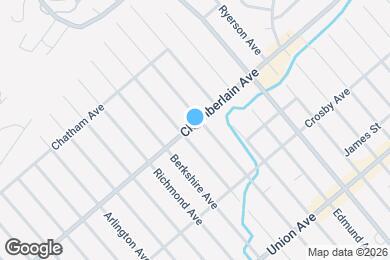 Map image of the property - 210 Chamberlain Ave