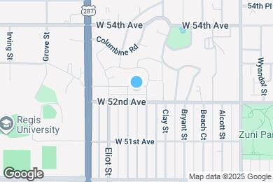 Map image of the property - 2824 W Parkside Pl