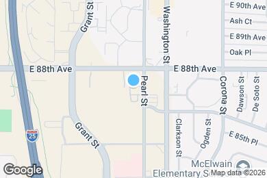 Map image of the property - 8751 Pearl St
