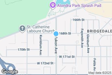 Map image of the property - 16819 Yukon Ave