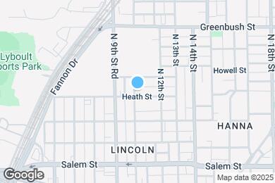 Map image of the property - 1000 Heath St