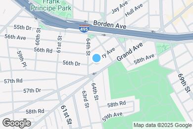 Map image of the property - 64-18 Perry Ave