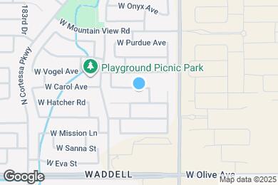 Map image of the property - 18015 W Carol Ave