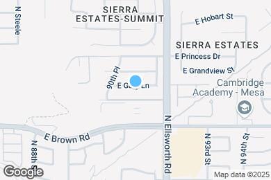 Map image of the property - 9107 E Gary Ln