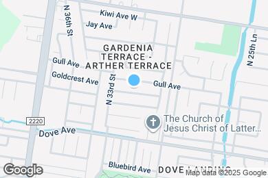 Map image of the property - 3104 Goldcrest Ave