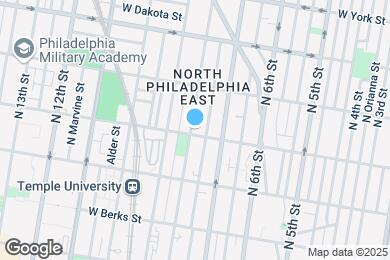Map image of the property - 2105 N 8th St