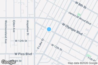 Map image of the property - 1110 S Lake St