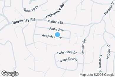 Map image of the property - 5716 Acapulco Ave