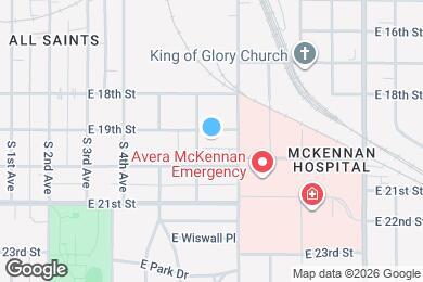 Map image of the property - 705 E. 19th Street