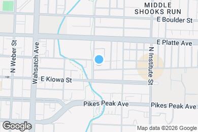 Map image of the property - 710 E High St