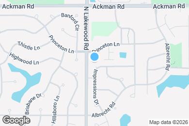 Map image of the property - 3083 Impressions Dr