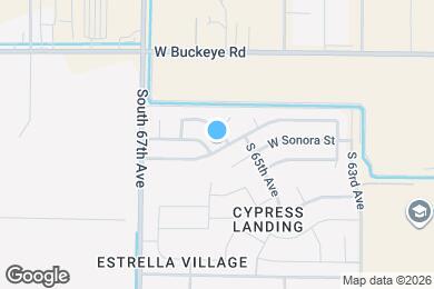 Map image of the property - 6528 W Pima St
