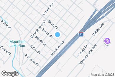 Map image of the property - 1037 Beech St
