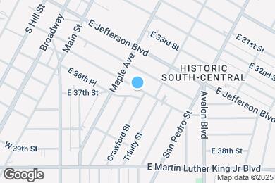 Map image of the property - 338 E 36th St