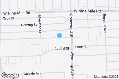 Map image of the property - 10121 Albany St