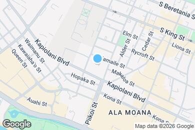 Map image of the property - 1296 Kapiolani Blvd