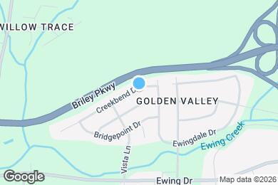 Map image of the property - 2815 Creekbend Dr