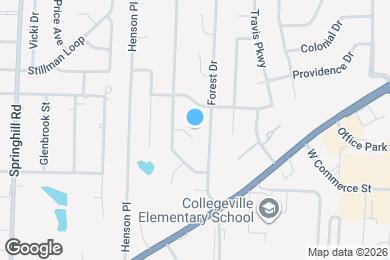 Map image of the property - 1612 Waldron Cove