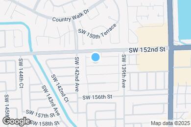 Map image of the property - 14043 SW 153rd Ter