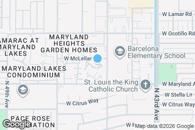 Map image of the property - 4529 W McLellan Rd