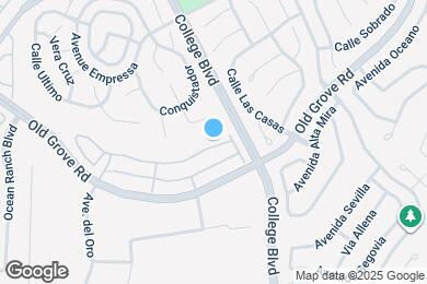 Map image of the property - 1264 Via Candelas
