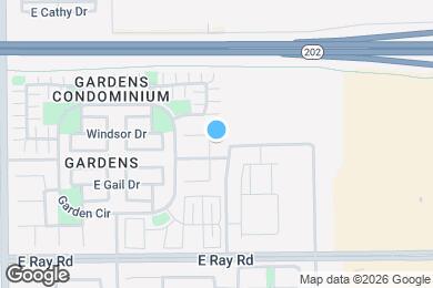 Map image of the property - 1395 S Owl Dr