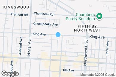 Map image of the property - 1415 King Ave