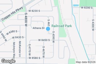 Map image of the property - 8384 S Etude Dr