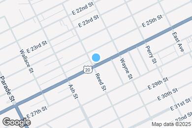 Map image of the property - 2529 Reed St