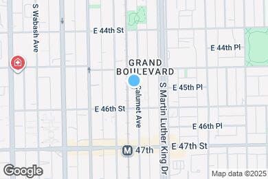 Map image of the property - 4530-4532 S Calumet Ave