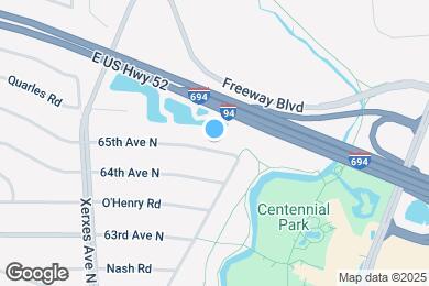 Map image of the property - 2606 65th Ave N