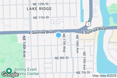 Map image of the property - 924 NE 17th Terrace