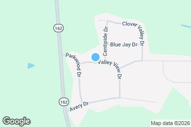 Map image of the property - 105 Valley View Dr