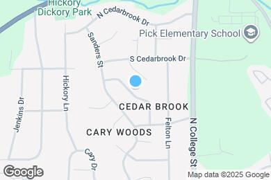 Map image of the property - 1234 Juniper Dr