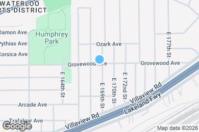 Map image of the property - 16818 Grovewood Ave