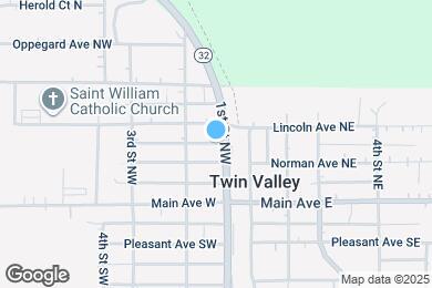 Map image of the property - 205 1st St NW