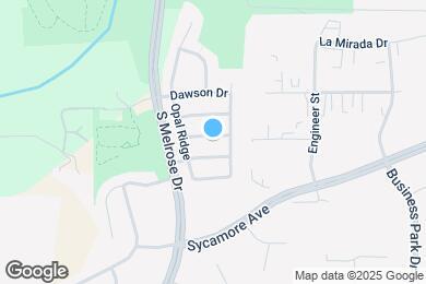 Map image of the property - 1542 Sapphire Ln