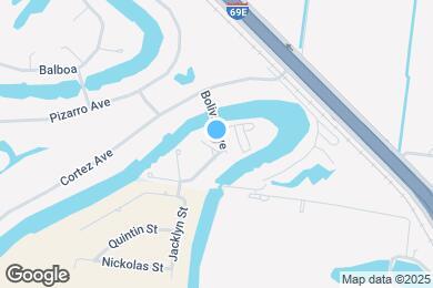Map image of the property - 301 Bolivar Ave