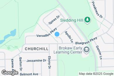 Map image of the property - 699 Bonaventure Dr