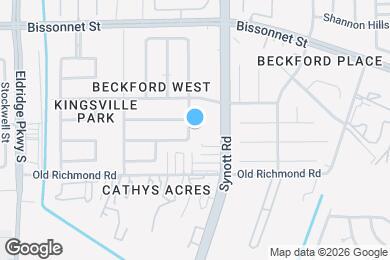 Map image of the property - 9511 Bollingbrook Dr